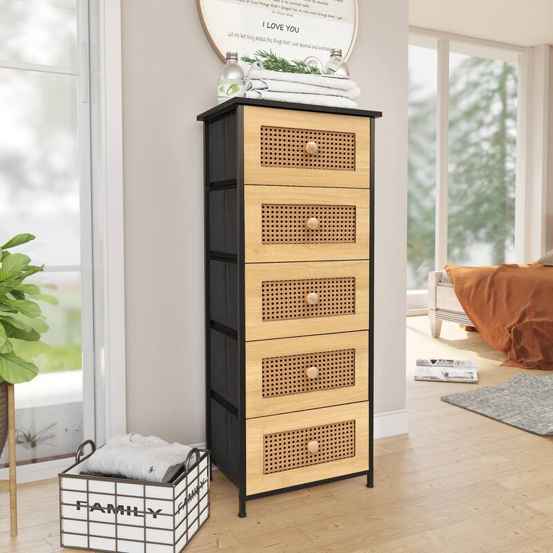 Pellebant 5 Drawers Vertical Storage Tower Organizer