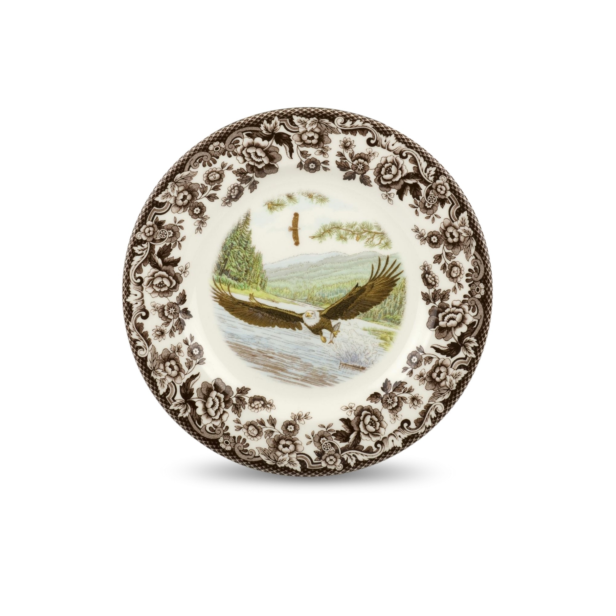Spode Woodland Assorted Animals Salad Plate
