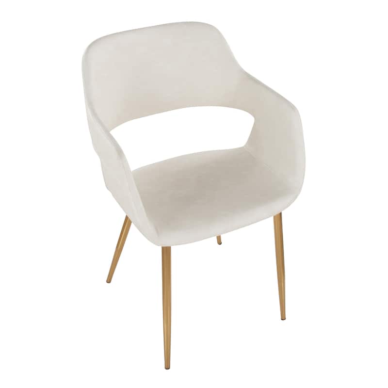 Porch & Den Vallen Dining Chair with Metal Legs (Set of 2)