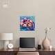 preview thumbnail 16 of 15, Pool Floatie Octopus Canvas Trendy Animal Art by Art Remedy, Gallery Wrapped