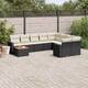 Option Black and Cream Table+5x middle+2x corner