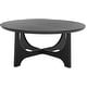 preview thumbnail 14 of 28, SAFAVIEH Couture Sasha Wood Round Coffee Table - 40 in. W x 40 in. D x 18 in. H