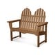 preview thumbnail 7 of 12, POLYWOOD Classic Adirondack 48" Bench Teak