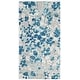 preview thumbnail 16 of 47, SAFAVIEH Evoke Floral Area Rug 2'2" x 4' - Grey/Light Blue - Rectangle