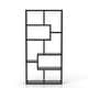 preview thumbnail 11 of 16, Furniture of America Geometric 8-Shelf Display Bookcase (71-Inch)