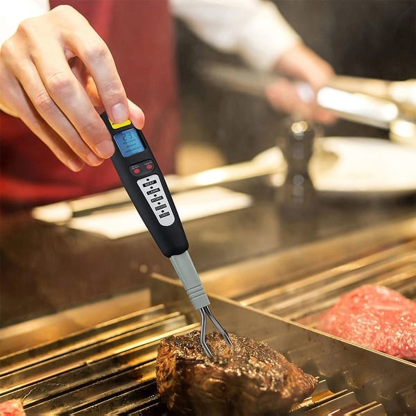 Digital Chef Thermometer Wireless Meat Thermometer Remote Instant Read BBQ  Cooking Food Thermometer for Kitchen Oven Grill