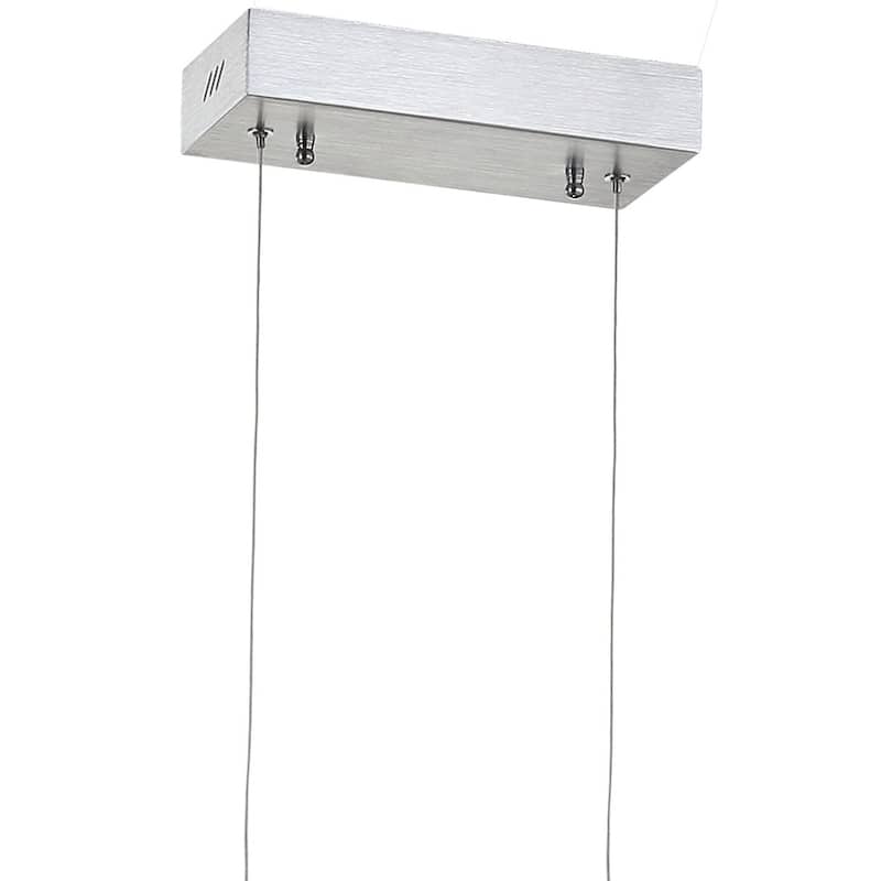 Julian 40" Dimmable Adjustable Integrated LED Metal Linear Pendant, by JONATHAN Y