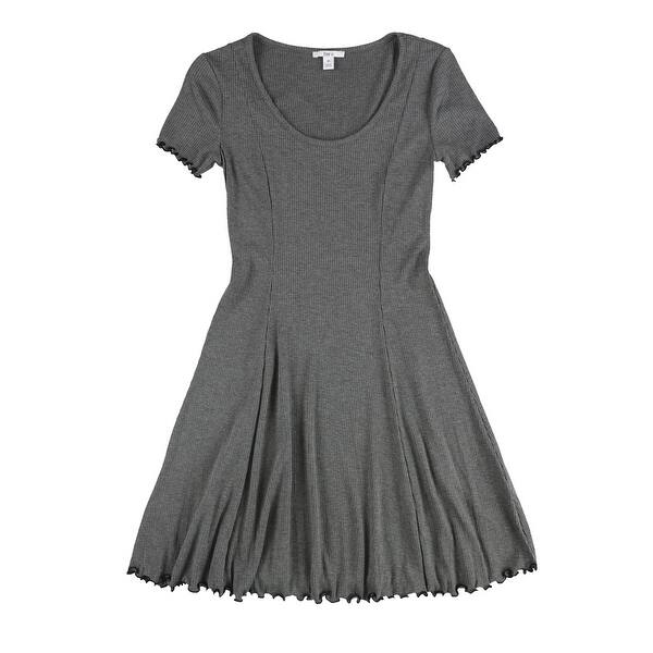 bar iii fit and flare dress Bar III Printed Bell-Sleeve Dress Garden Meeting at Amazon Women's Clothing store