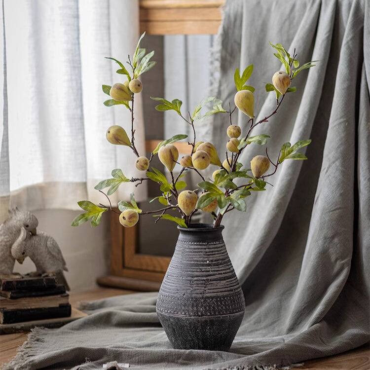 RusticReach Wild Garden Faux Fig Stem 35.4" Tall