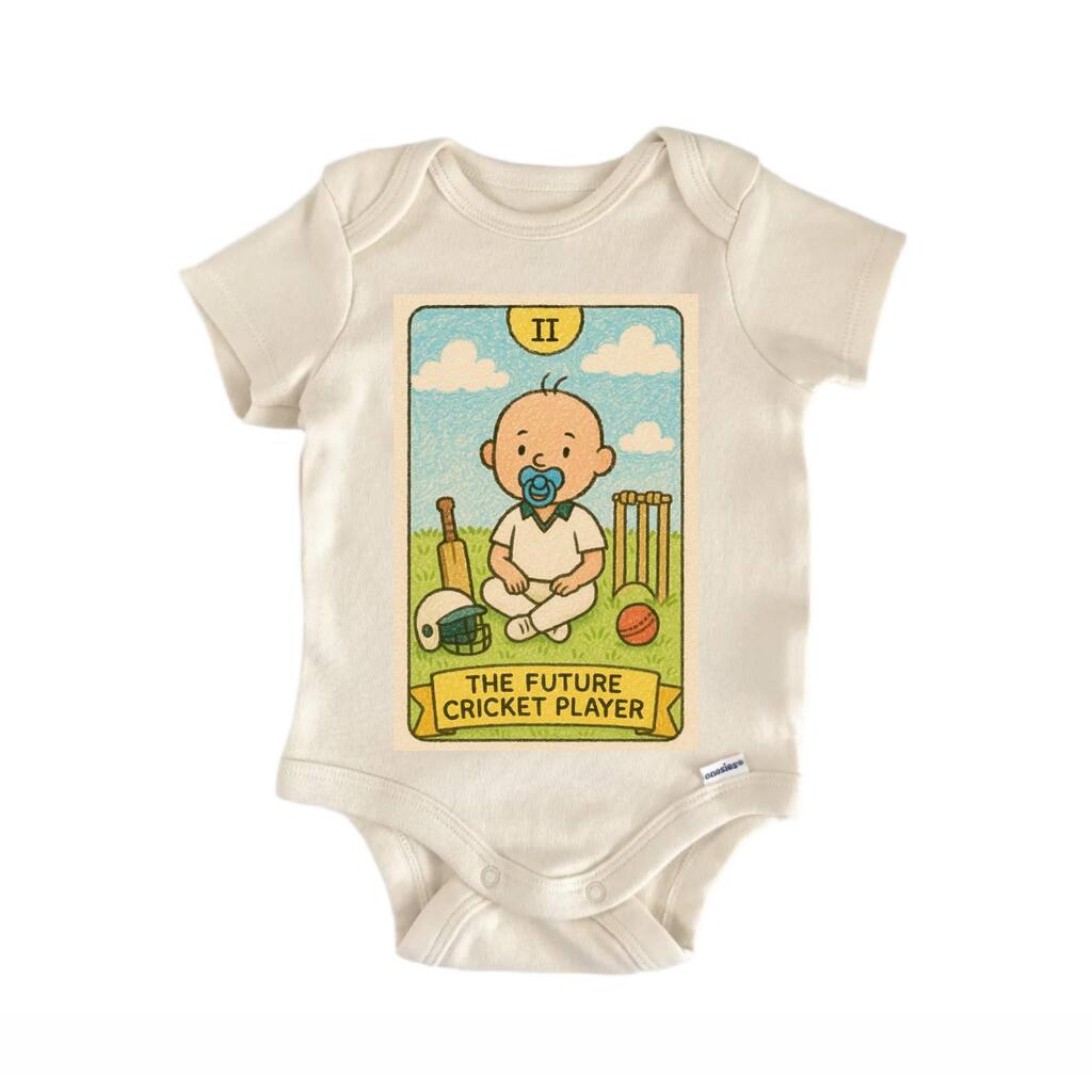 Future Cricket Player - Baby Bodysuit