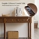 preview thumbnail 15 of 26, HUALAL HOME Dennis Farmhouse Modern 2-Drawers Wood Console Table with Solid Wood Legs
