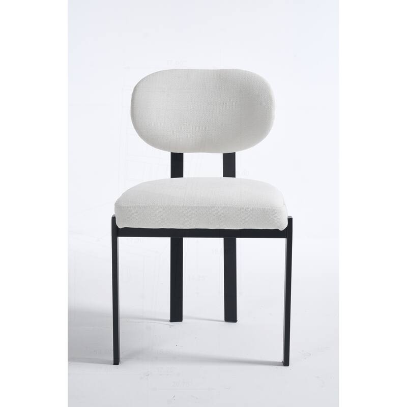 Sophisticated Set of 2 Mid-Century Dining Chairs with Stylish Design