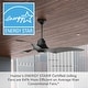 preview thumbnail 4 of 15, Hunter Arwen 60" ENERGY STAR Outdoor Ceiling Fan with LED Light and Handheld Remote - Damp Rated!