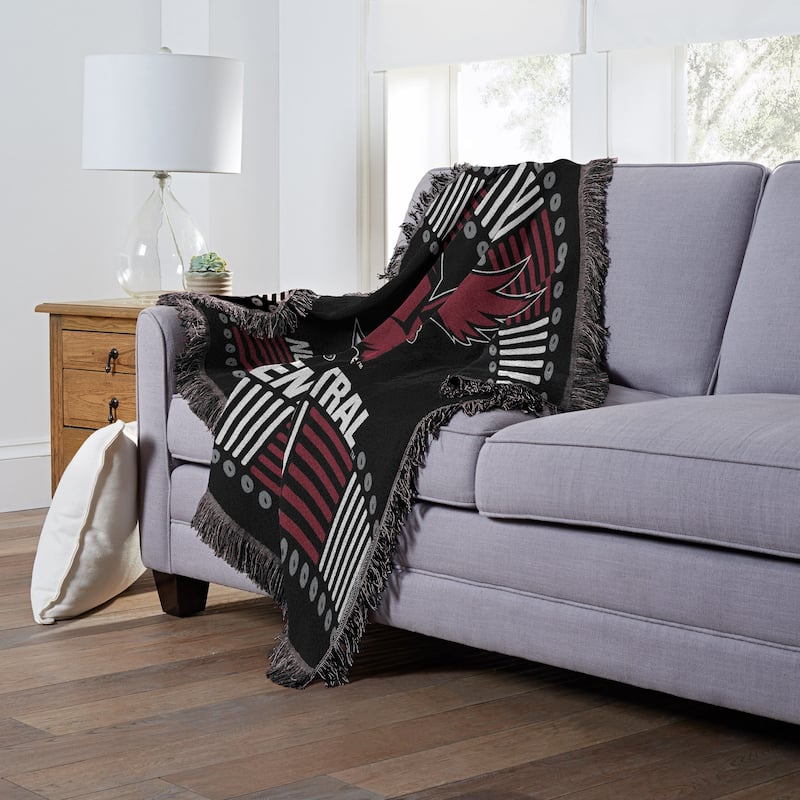 NCAA Homage Jacquard Throw Blanket