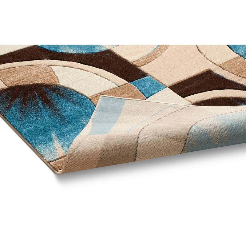 Well Woven Ruby Yolo Modern Area Rug