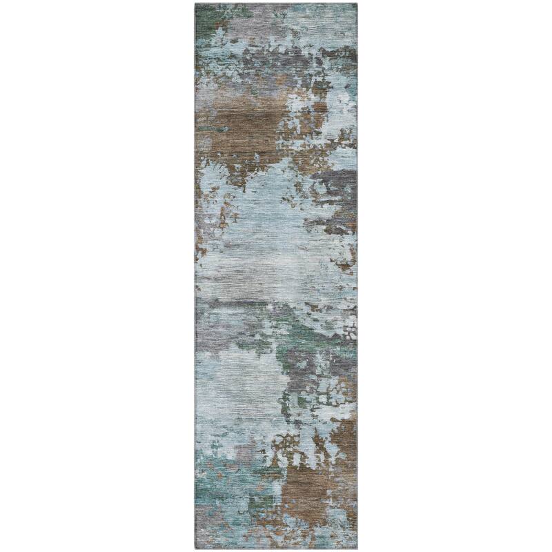 Premium Washable Super Soft Abstract Contemporary Mayfield Rug