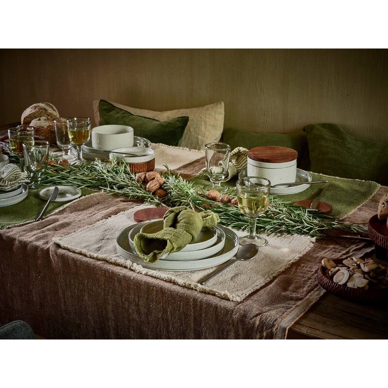 Rectangular Cotton Placemat - 19.5" - Cream