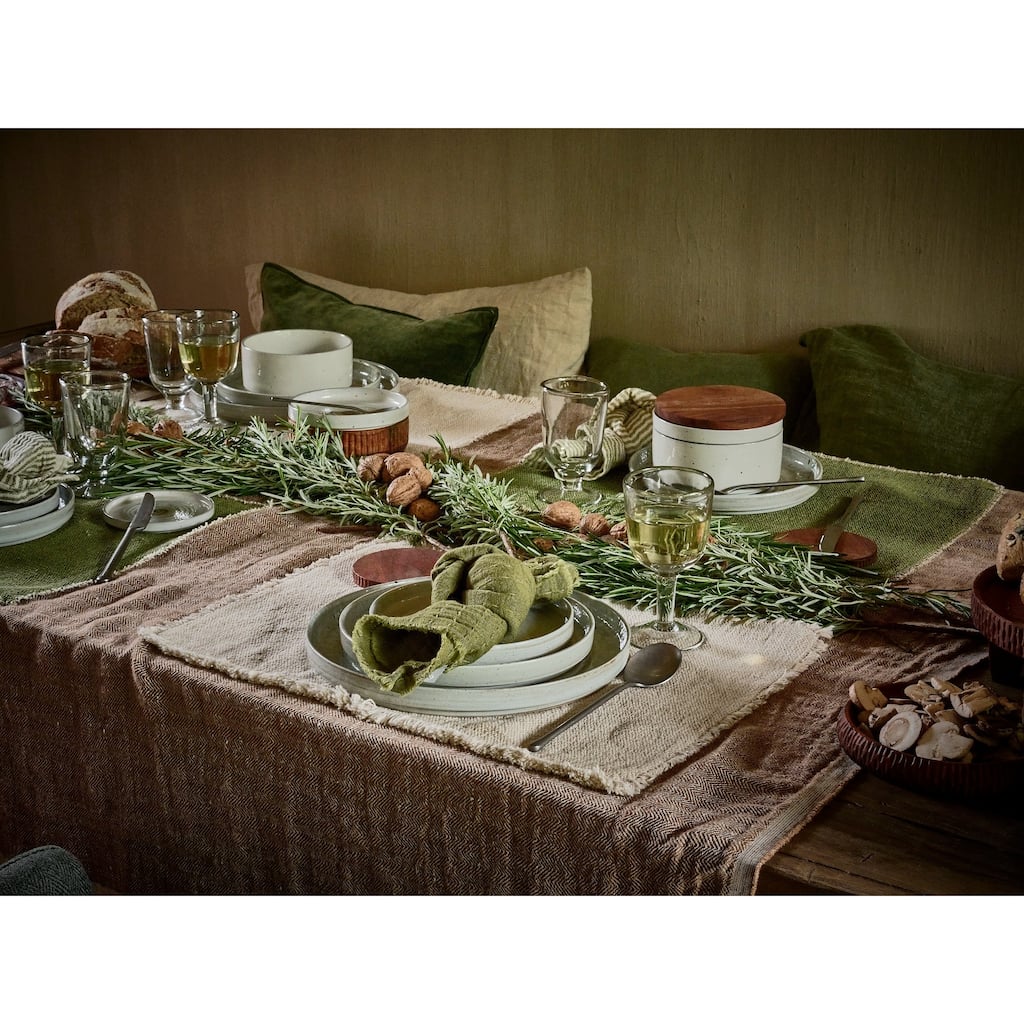 Rectangular Cotton Placemat - 19.5" - Cream