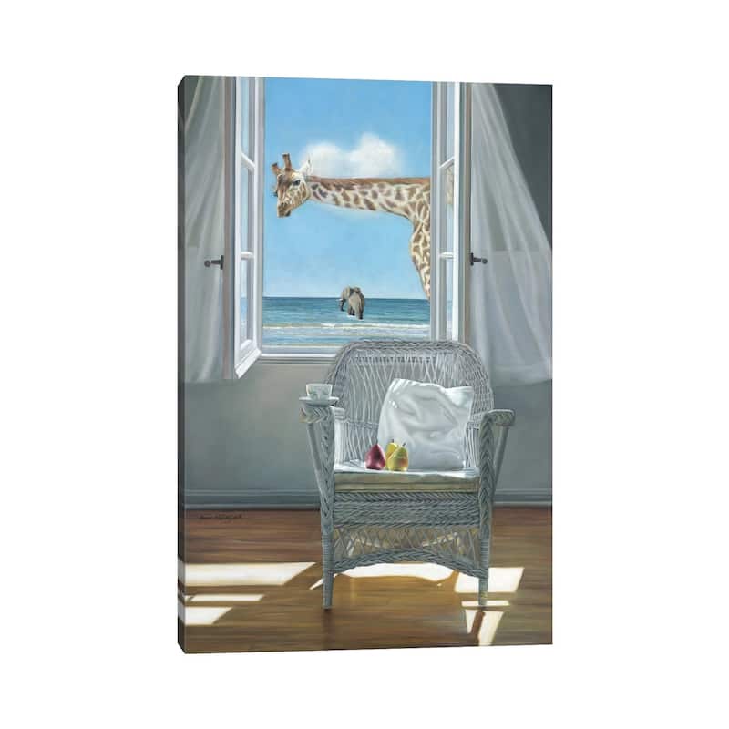 iCanvas "Rubberneck" by Karen Hollingsworth Canvas Print