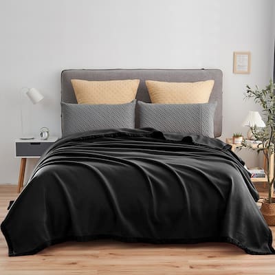 All Seasons Year Round Sheet Blanket with Satin Hem