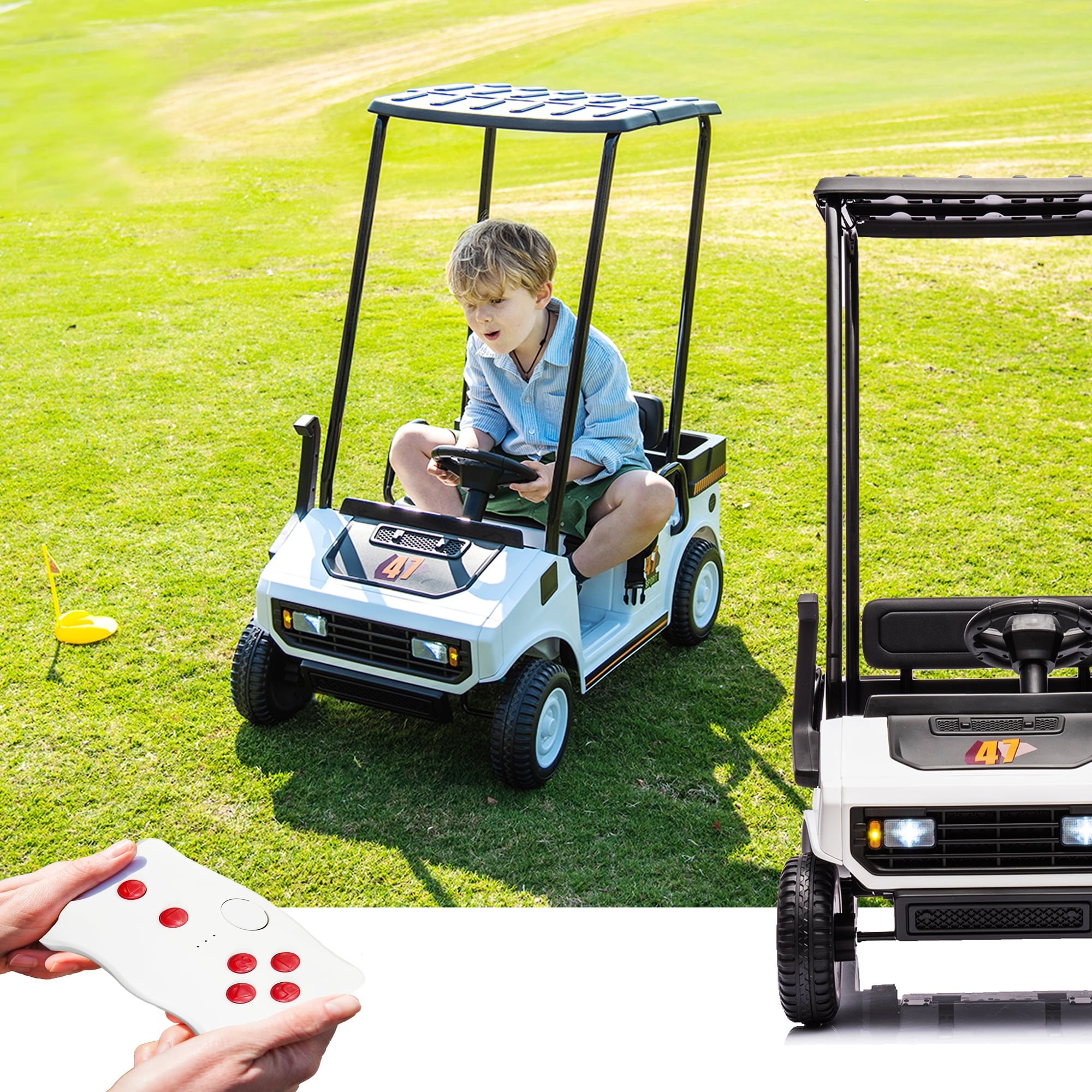 Kids golf cart 12v shop