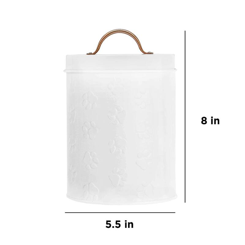 Amici Pet Puppy Paws Canister Small - 64 oz