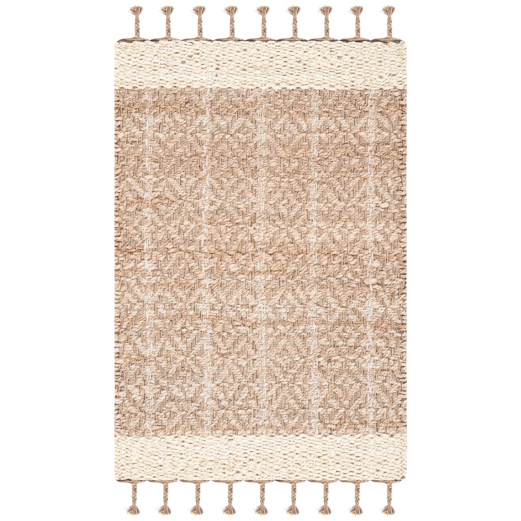 SAFAVIEH Handmade Cape Cod Senada Jute Tassel Rug