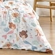 preview thumbnail 6 of 4, Sweet Jojo Designs Ocean Mermaids Girl 2p Twin Comforter Set Pink Teal Under the Sea Underwater Theme Fairytale Fish Blue Orange
