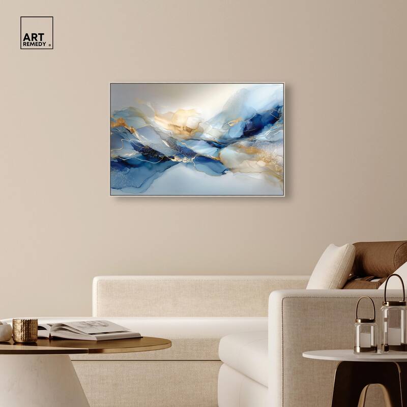 Postmodern Flow I Canvas by Art Remedy