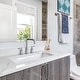 preview thumbnail 16 of 26, 3 Holes Bathroom Sink Faucet With Drain Assembly 8 Inch Widespread Bathroom Faucets 2 Handle Modern Lavatory Basin Vanity Taps