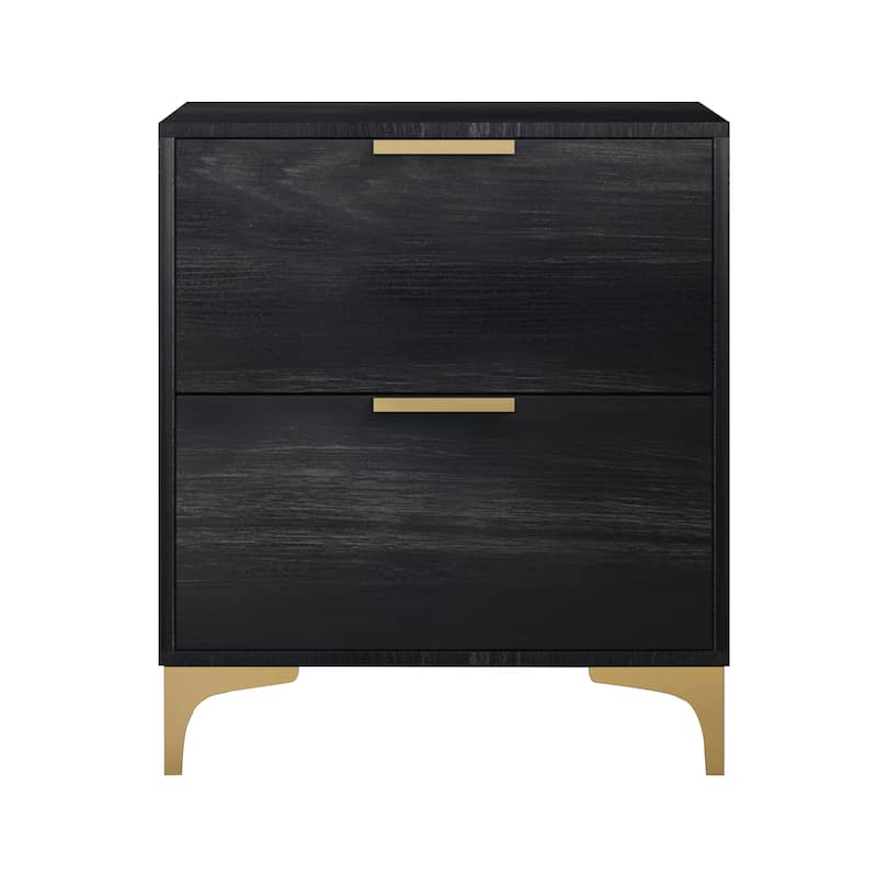CraftPorch 3 Piece Bedroom Nightstands Set Diamond Button Tufted Bed