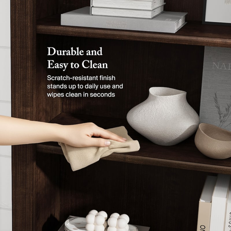 Bush Home Somerset Tall 5 Shelf Bookcase