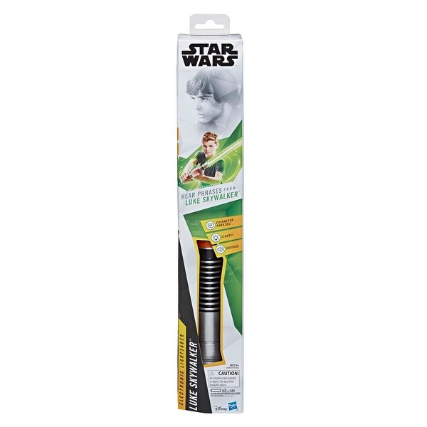 luke skywalker green lightsaber toy