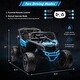 preview thumbnail 3 of 55, Licensed Can-Am 12V Kids UTV Ride on Car with Remote Control 4 Wheeler Off-Road Quad