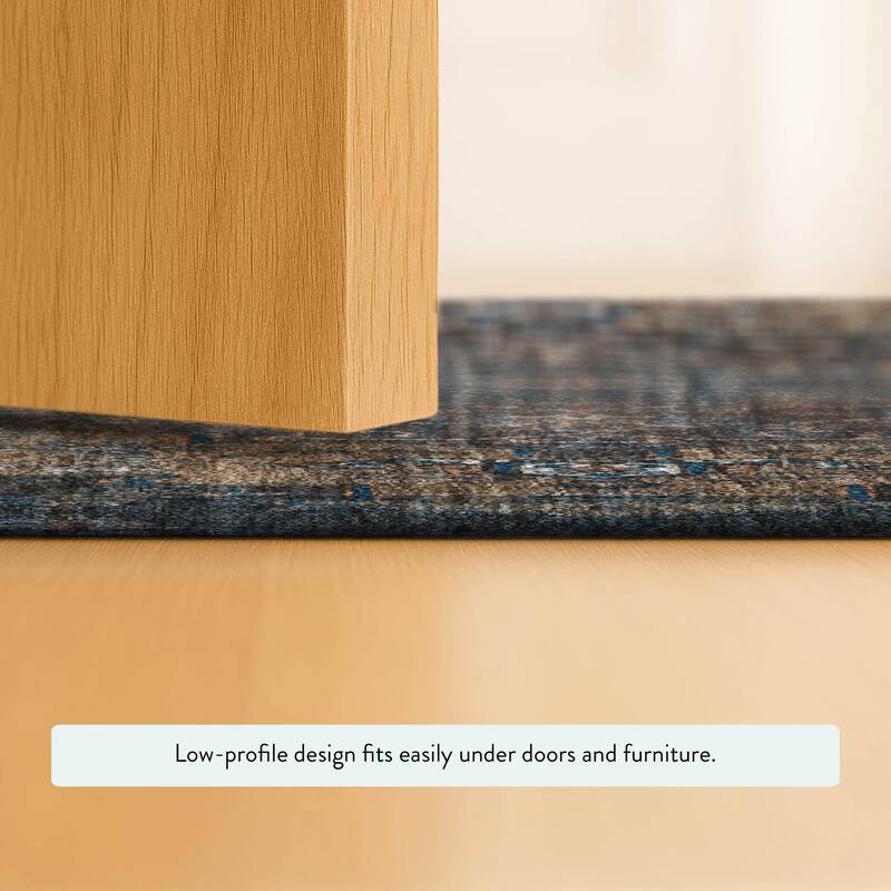 Machine Washable Indoor/ Outdoor Traditional Karachy Chantille Rug