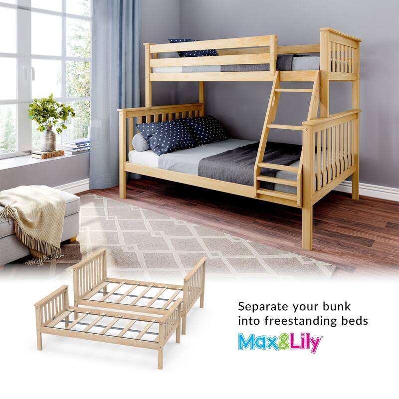 Max and Lily Twin over Full Bunk Bed