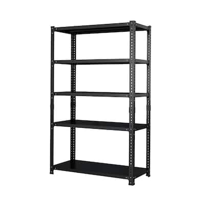 71 in. H 5-Tier Heavy-Duty Metal Kitchen Shelves with Adjustable Shelves
