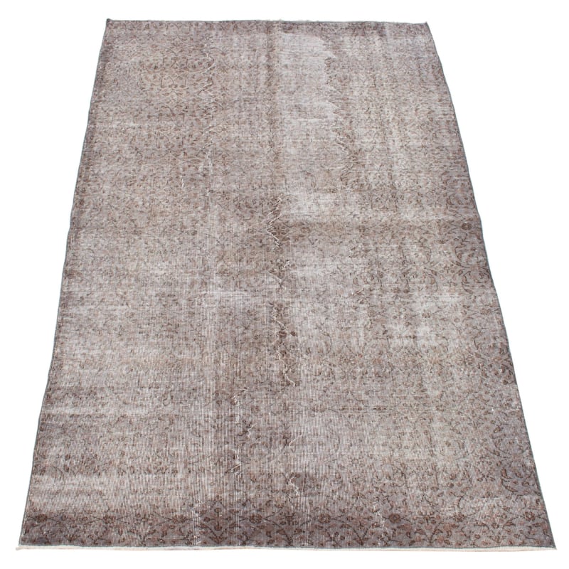 ECARPETGALLERY Hand-knotted Color Transition Grey Wool Rug - 5'5 x 8'9