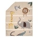 preview thumbnail 7 of 8, Lambs & Ivy Jungle Story 3-Piece Infant Safari Tan Baby Crib Bedding Set