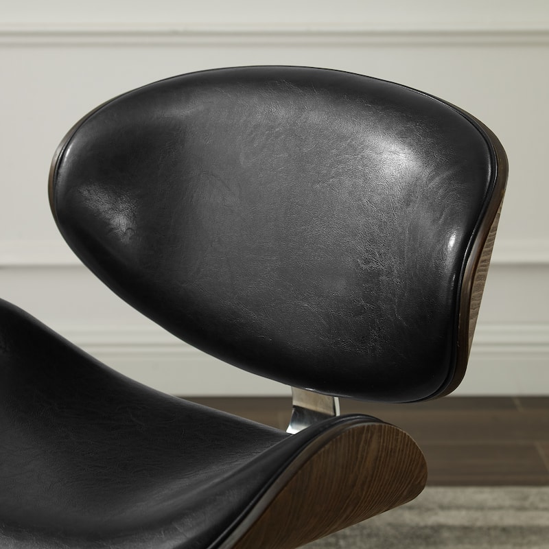 Corvus Madonna Mid-century Modern Adjustable Curved Office Chair
