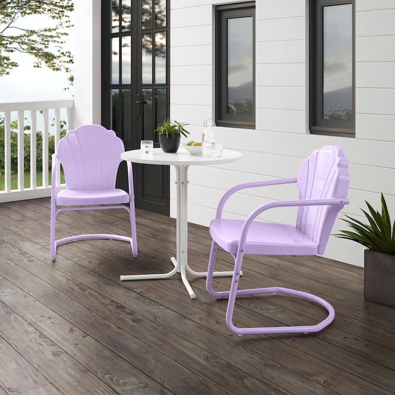 Crosley Tulip 3Pc Retro Outdoor Bistro Set