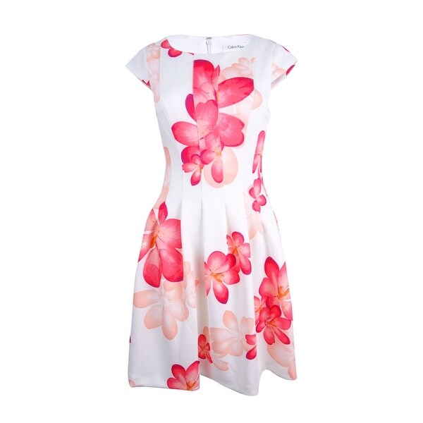 calvin klein watermelon dress