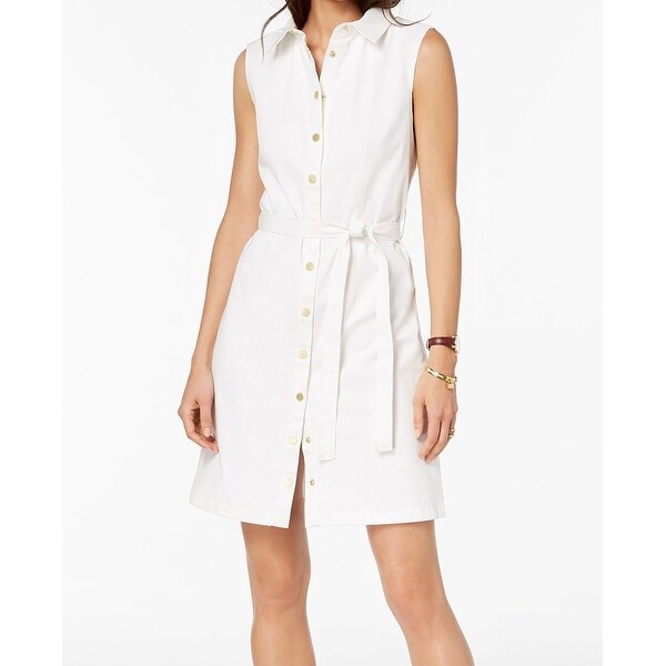 tommy hilfiger denim shirt dress