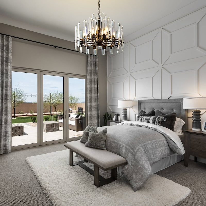 KAYLA 24- 54in Modern Luxury Crystal Chandelier Lighting - LED Ceiling Light Fixture