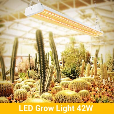 Cedar Hill 42W LED Grow Light full spectrum plant light for hydroponic indoor plant seedling veg and flower - White