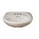 preview thumbnail 3 of 1, PROFLO PF5004 Lisbon Valley 20-1/4" Oval Vitreous China Pedestal