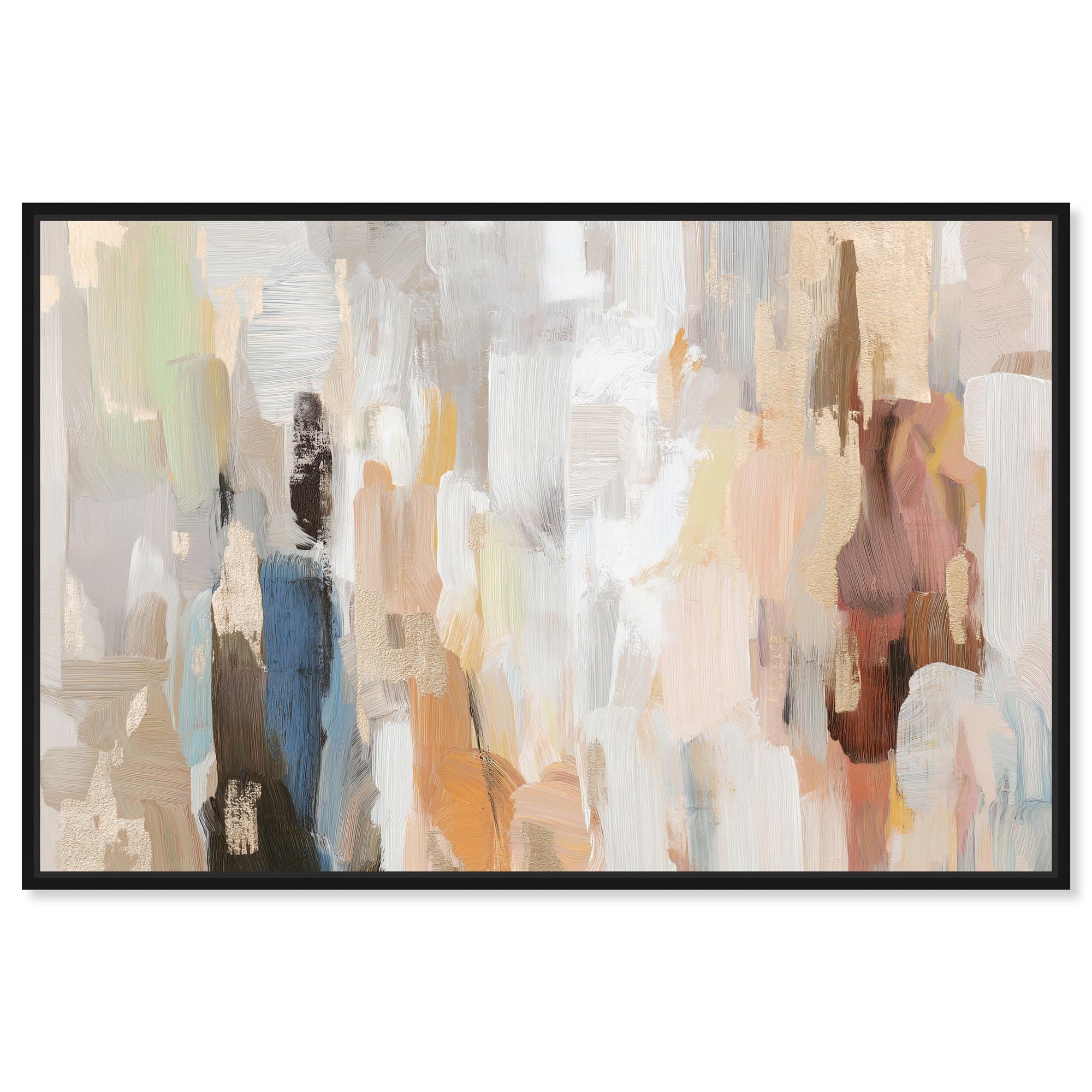 Inner World II Boho Decor Framed Canvas Print by Art Remedy