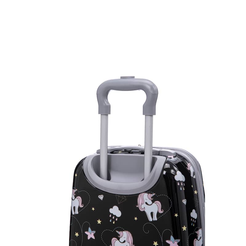Merax Hardshell Travel Luggage Sets, 3 Piece Lightweight Durable Suitcase with Rotating Wheels and Adjustable Telescopic Handle
