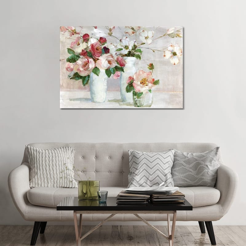 iCanvas "Shades of Blush" by Sally Swatland Canvas Print - 32x48x1.5