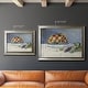 preview thumbnail 4 of 7, Still Life with Peaches and Grapes Premium Framed Canvas- Ready to Hang